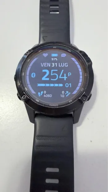 Używany Garmin Fenix 6 Pro Solar bike — zdjęcie 7 z 10