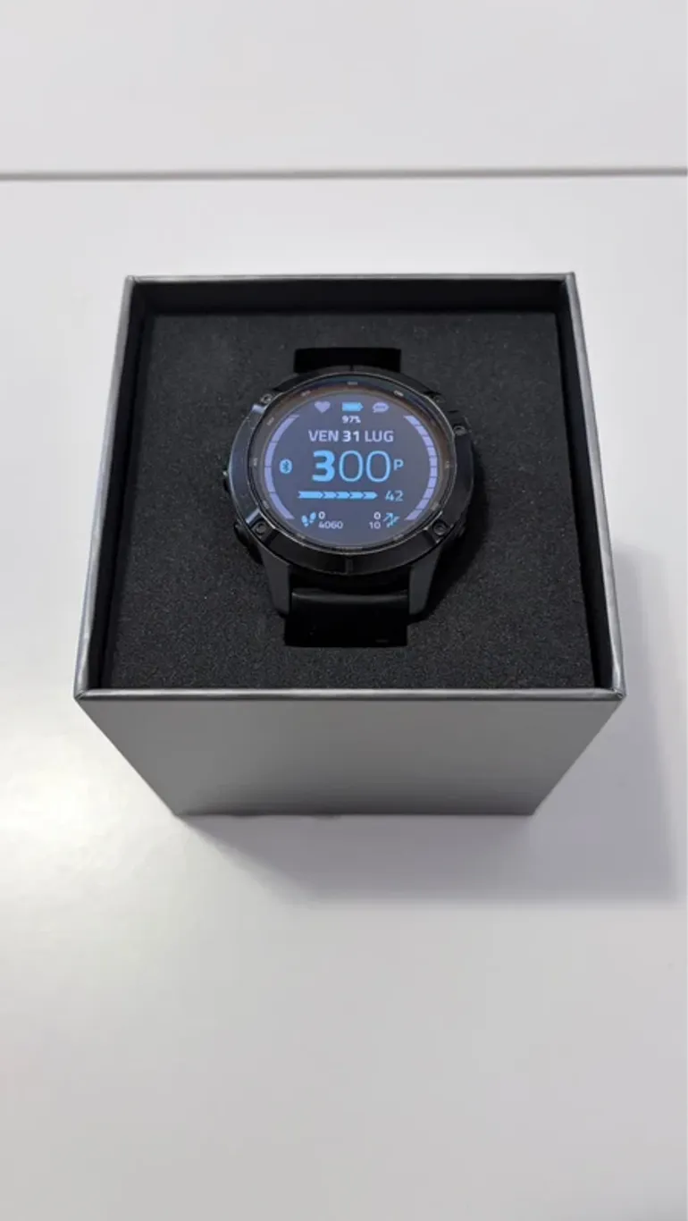 Używany Garmin Fenix 6 Pro Solar bike — zdjęcie 2 z 10