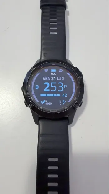 Używany Garmin Fenix 6 Pro Solar bike — zdjęcie 5 z 10