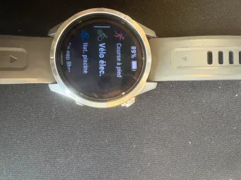 Brugt Garmin Fenix 7S Pro Solar bike — billede 2 af 5