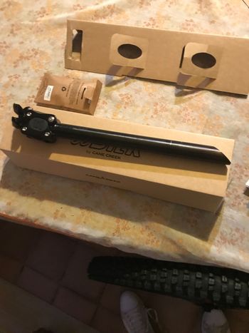 Cane Creek eeSilk + Seatpost Saddles & Seatposts usato