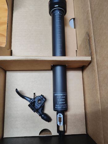 Brugt Dt Swiss ONE Carbon Dropper Post bike — billede 2 af 3