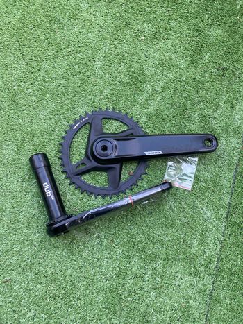 Used Sram Rival 1 D1 DUB Wide 40T 12s Drivetrain & Pedals