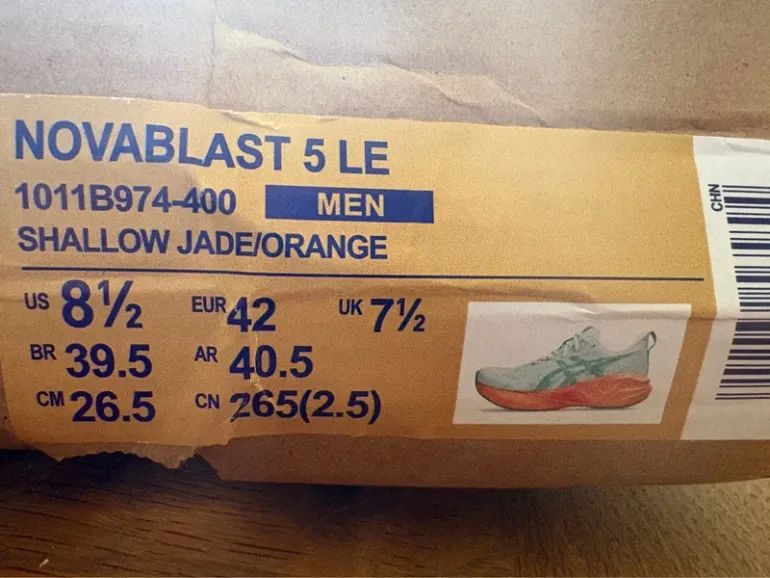Used Asics Novablast 5 bike — image 5 of 5