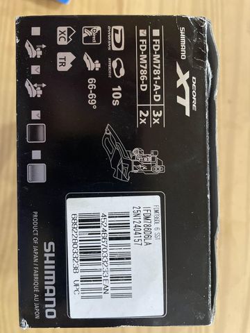 Shimano dérailleur avant double vtt bike usato — immagine 2 di 2