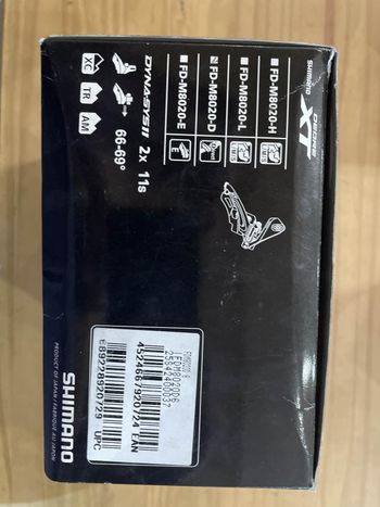 Used Shimano dérailleur avant double vtt bike — image 2 of 2