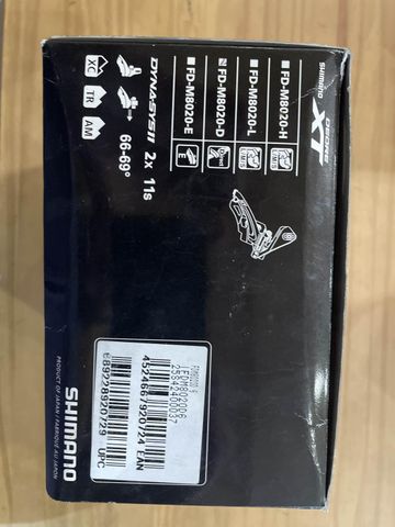 Brugt Shimano dérailleur avant double vtt bike — billede 2 af 2
