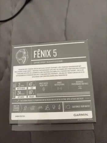 Garmin Fenix 5 Sapphire Edition bike de segunda mano — imagen 2 de 3
