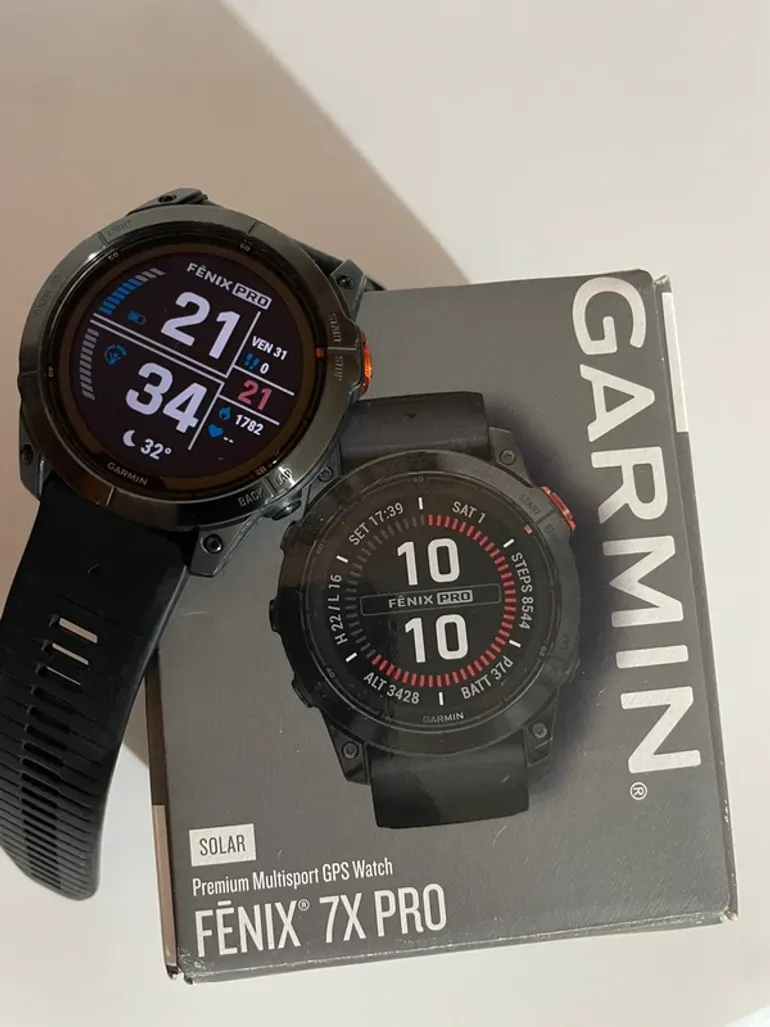 Gebrauchtes Garmin fēnix 7X Pro Solar bike — Bild 4 von 6