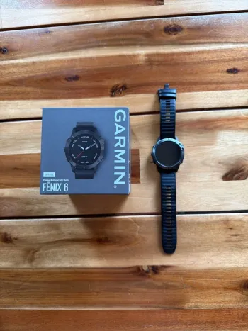 Used Garmin FENIX 6 Sapphire Electronics