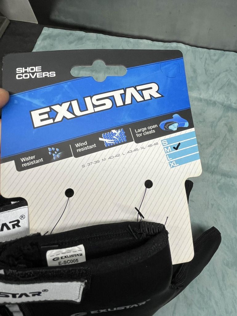 Brugt other couvre chaussures exustar taille M bike — billede 3 af 4