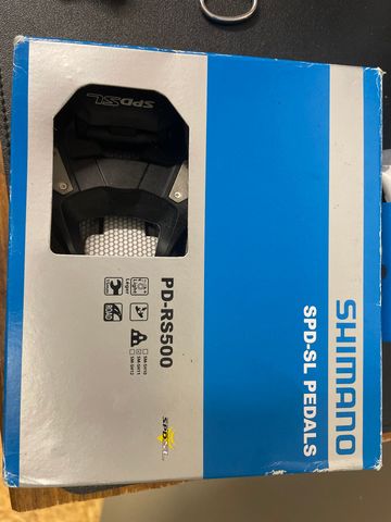 Brugt Shimano PD-RS500 Pedals Drivetrain & Pedals