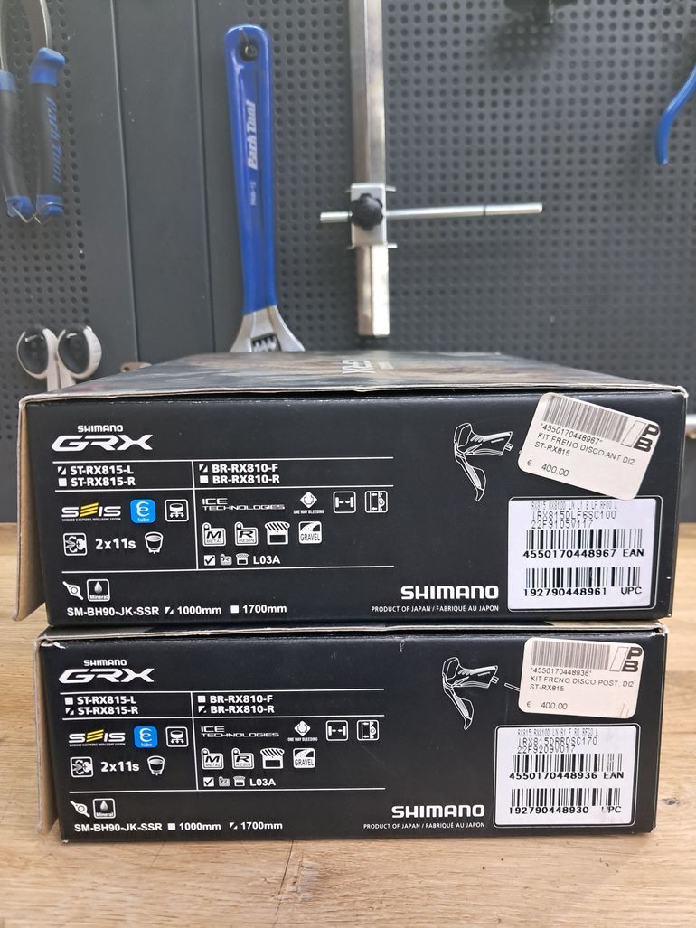 Tweedehands Shimano GRX Di2 RX815 bike — afbeelding 12 van 12