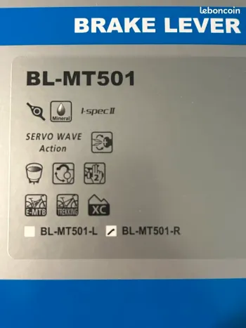 Brugt Shimano BL-MT501 2026 bike — billede 3 af 4