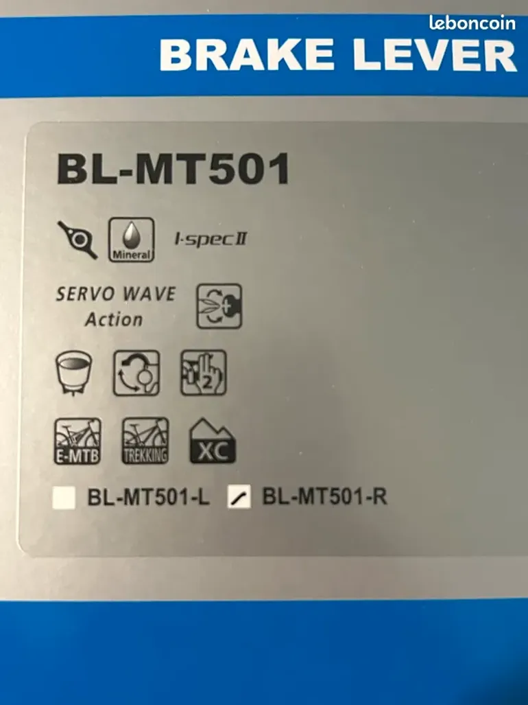Brugt Shimano BL-MT501 2026 bike — billede 3 af 4