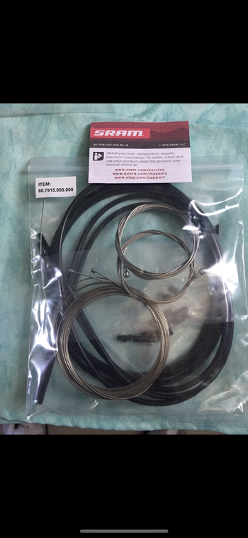 Gebrauchtes Sram jeu de cables et gaines sram Drivetrain & Pedals