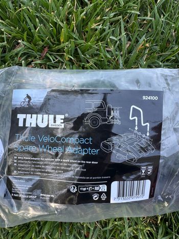 Thule VeloCompact Spare Wheel Adapter 2026 Cycling Accessories usato