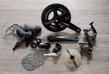 Used Shimano 105 Groupset