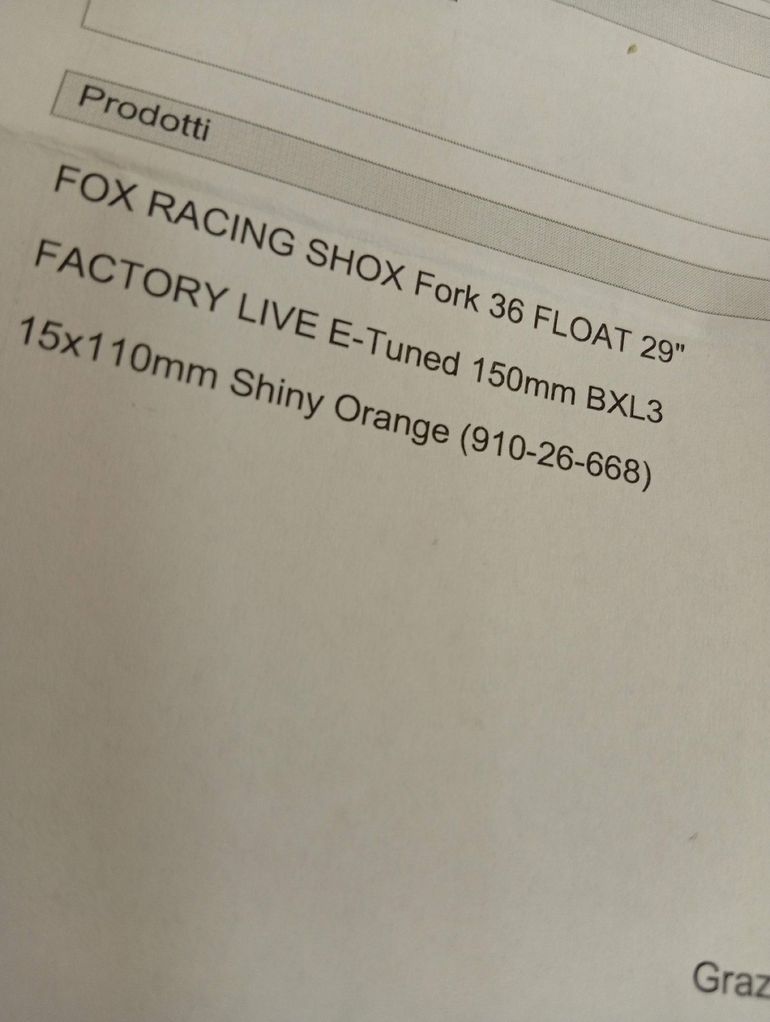 Brugt Fox 36 factory live bike — billede 6 af 12
