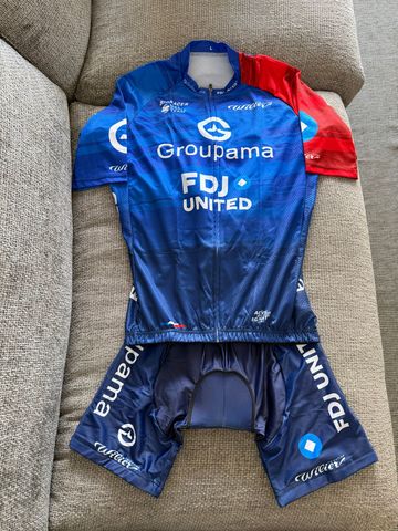 Brugt roulemaillot Groupama FDJ Cycling Kit 2026 Cycling Clothing