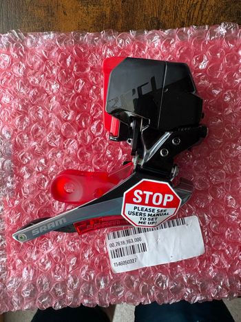 Gebrauchtes Sram Red AXS Front Derailleur Drivetrain & Pedals