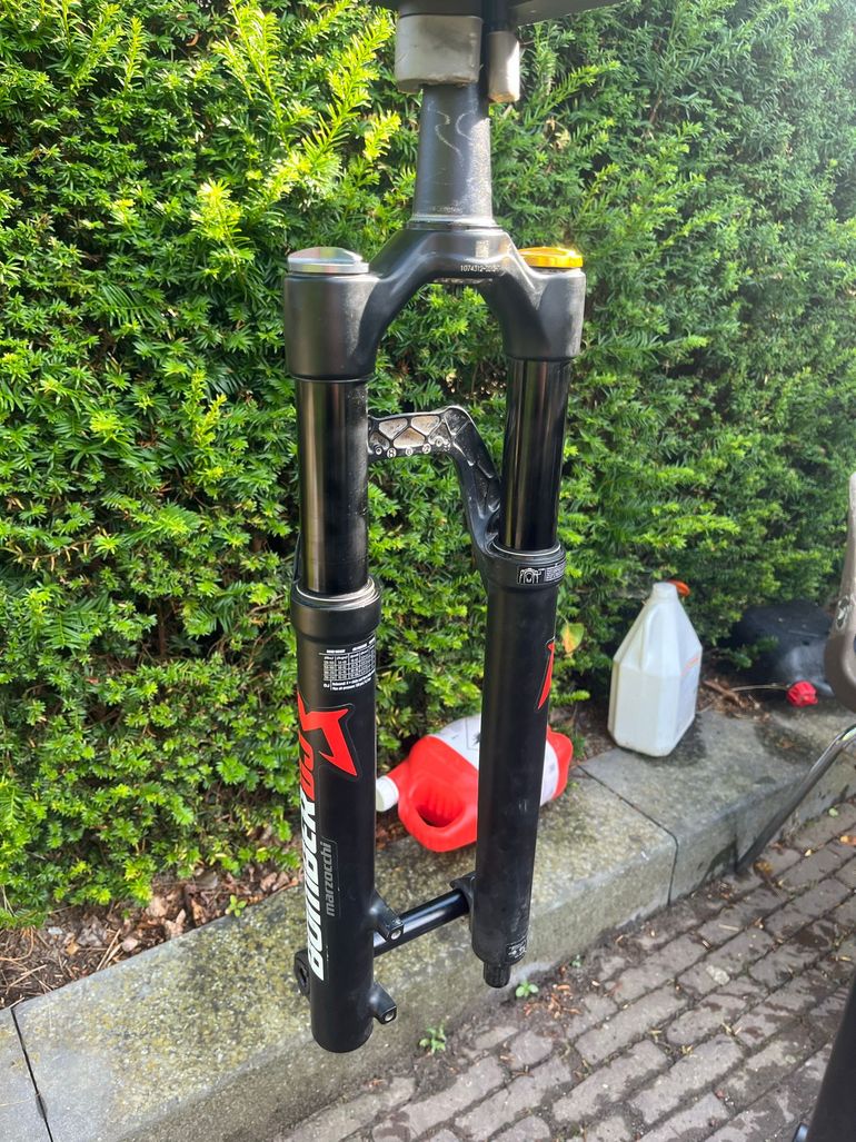 Brugt Marzocchi Bomber DJ Fork bike — billede 6 af 7