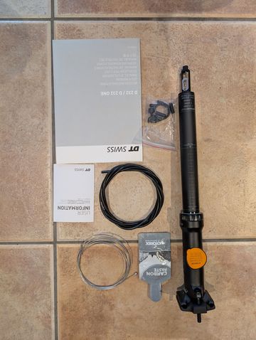 Brugt Dt Swiss D 232 ONE Carbon Dropperpost 27.2mm 60mm 2026 Saddles & Seatposts