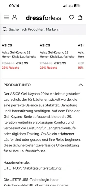 Used Asics Gel Kayano 29 bike — image 12 of 12
