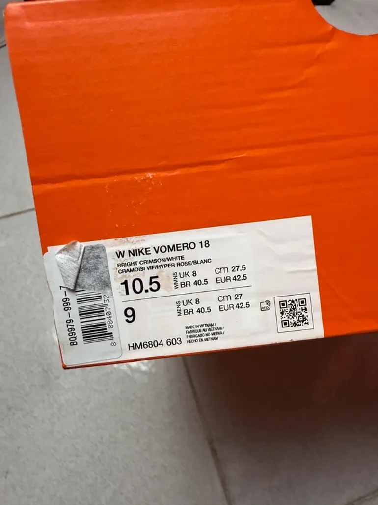Used Nike Vomero 18 bike — image 9 of 9