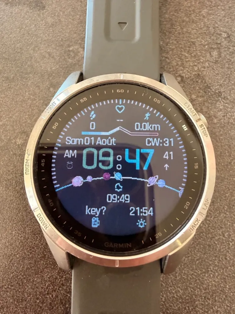 Used Garmin Fenix 7S bike — image 4 of 5