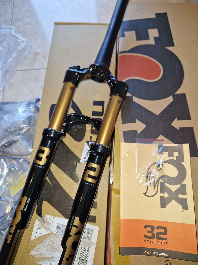 Used Fox Racing 32 K Float Factory StepCast Grip SL 100 Remote Kabolt Boost 2026 Fork