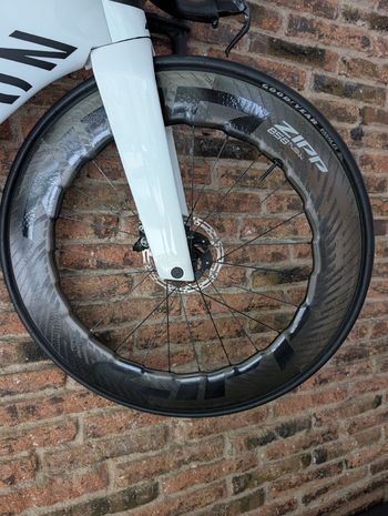 Used Zipp 858 NSW Tubeless Disc-brake 2022 Wheels