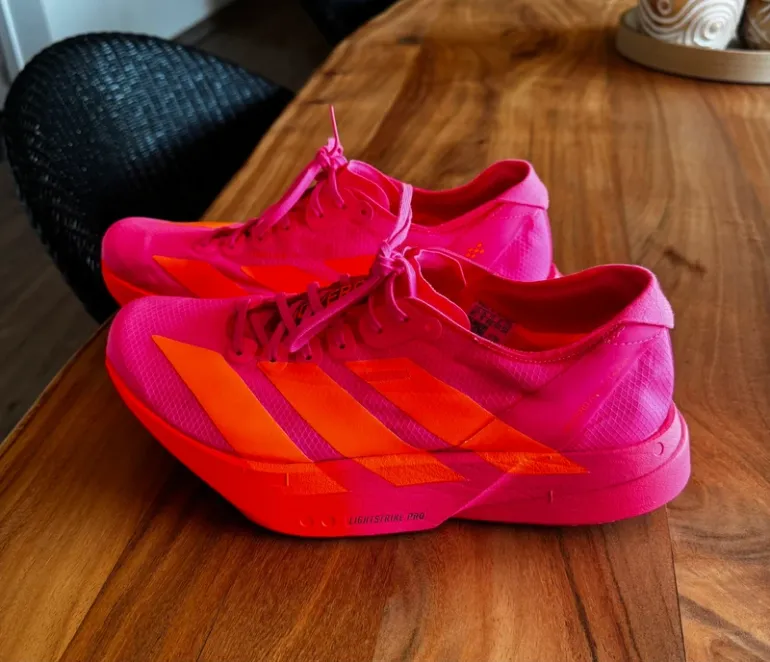 Orange adizero adios pro 4 bike d'occasion — image 2 sur 4