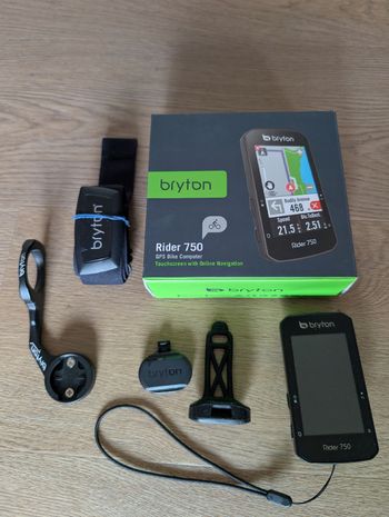 Brugt Bryton Rider 750T Cycling Accessories