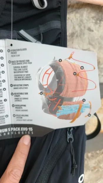 Brugt Compressport UltRun Pack Evo 15 L bike — billede 11 af 15