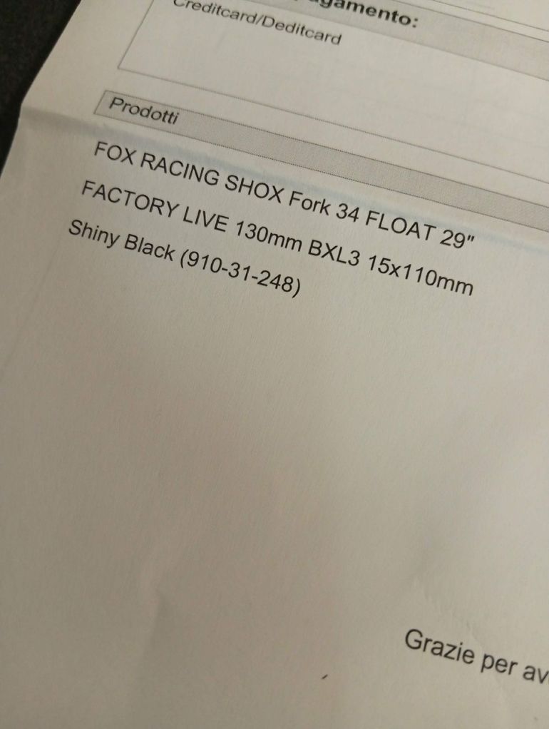Brugt Fox 34 Live factory bike — billede 16 af 16