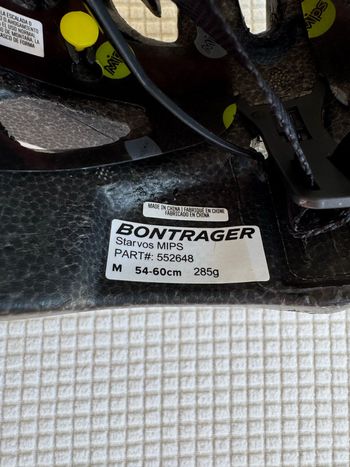 Brugt Bontrager Starvos Mips Helmet bike — billede 6 af 6