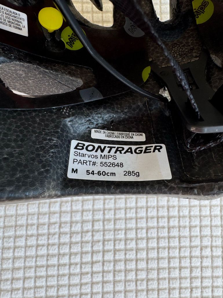 Brugt Bontrager Starvos Mips Helmet bike — billede 6 af 6