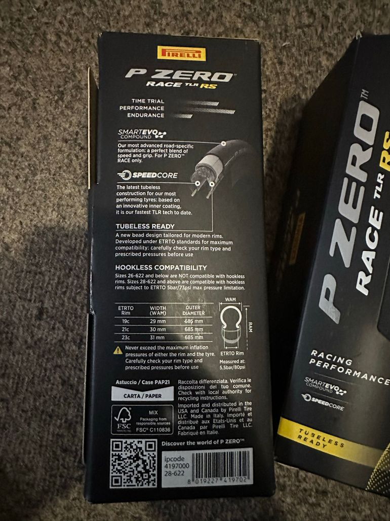 Brugt Pirelli P Zero Race TLR 2026 bike — billede 3 af 4