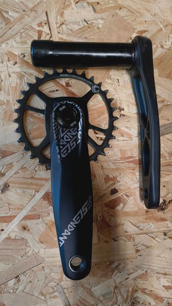 Gebrauchtes Sram Descendant DUB 32T Drivetrain & Pedals