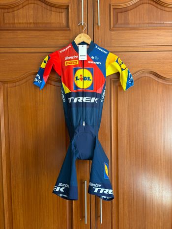 Used Santini Lidl Trek Roadsuit S Cycling Clothing