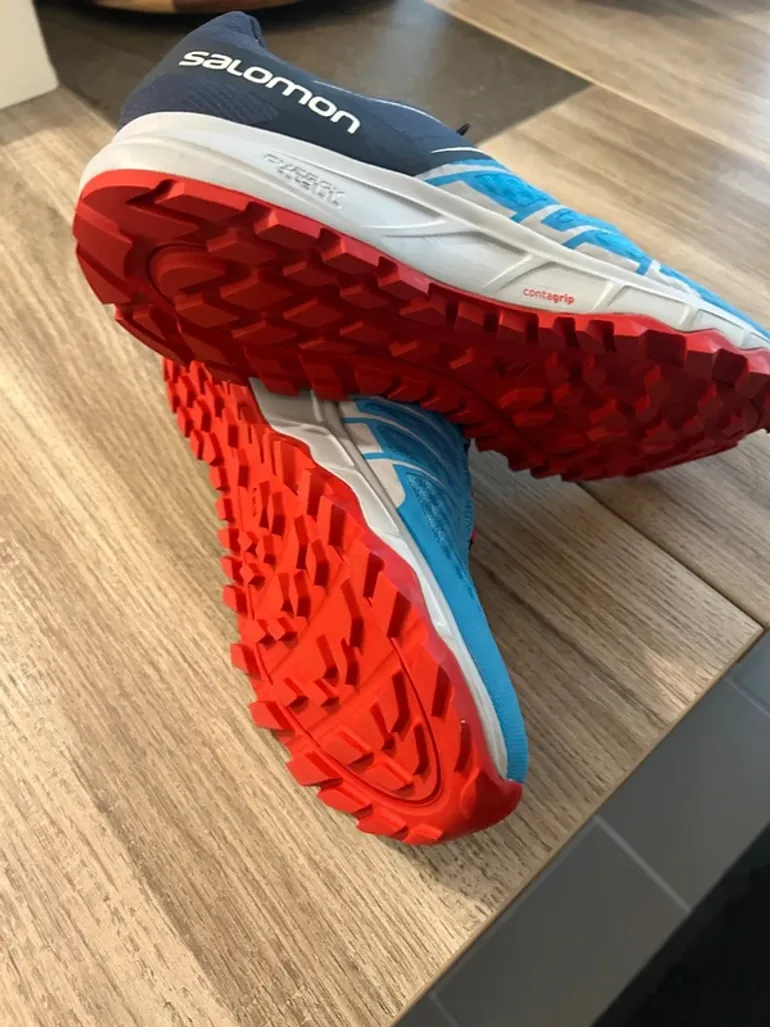 Salomon Trailrunning Schuhe Größe 44 bike d'occasion — image 3 sur 5
