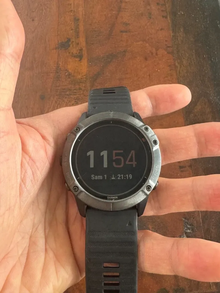Gebrauchtes Garmin Fenix 6X Pro Solar bike — Bild 2 von 7