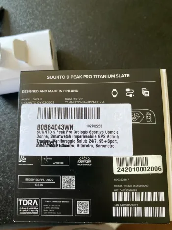 Gebrauchtes Suunto 9 Peak Pro Titanium bike — Bild 11 von 11