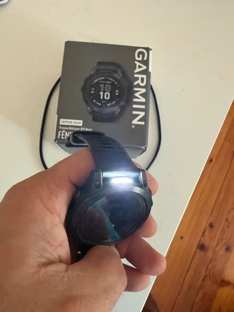 Tweedehands Garmin fenix 7 pro sapphire solar bike — afbeelding 4 van 6
