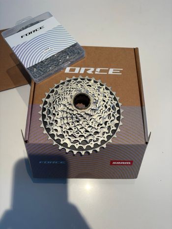 Tweedehands Sram Force 12v 10-36 Cassette XDR 2026 Drivetrain & Pedals