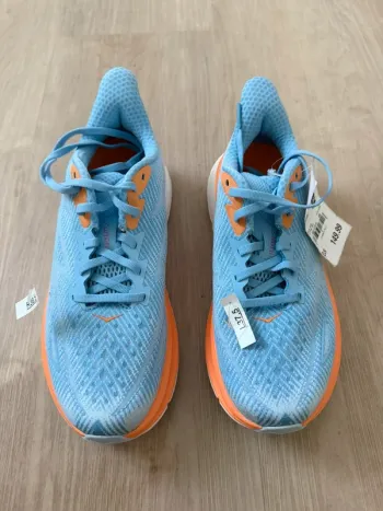 Gebrauchtes Orange HOKA Laufschuhe Gr. 37, 5 / 39, 5 Running Shoes
