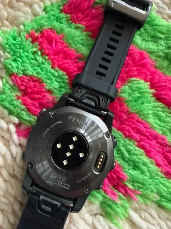 Garmin Fenix 7 Pro Sapphire Solar bike d'occasion — image 2 sur 2