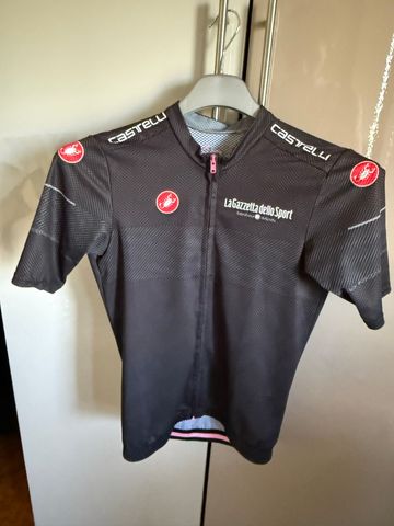 Castelli Giro d'Italia Maglia Nera Jersey Cycling Clothing usato