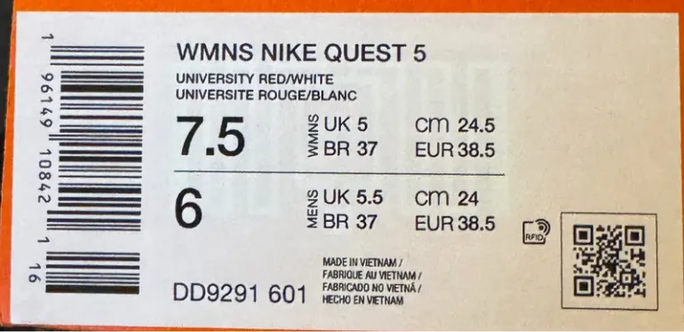 Nike Quest 5 bike d'occasion — image 9 sur 9